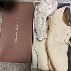 Johnston & Murphy Suede Oxford Size 11 Brand New in Box